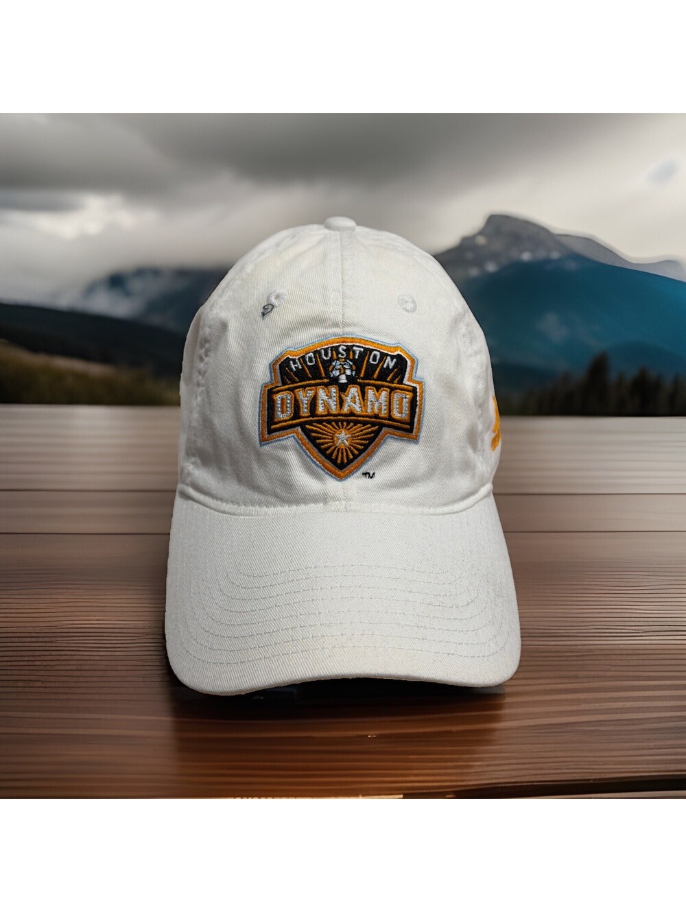 Houston Dynamo FC Soccer Team MLS Adidas Back To Back Championships Baseball Cap